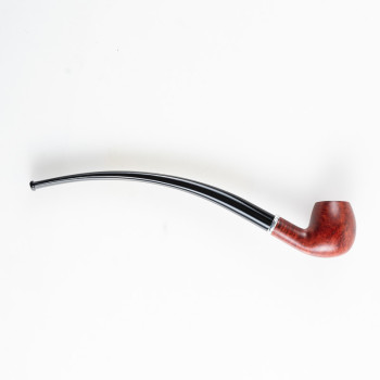 PIPA TALAMONA LISCIA DOPPIO BOCCHINO rif. 543 CHURCHWARDEN BENT APPLE