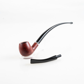 PIPA TALAMONA LISCIA DOPPIO BOCCHINO rif. 543 CHURCHWARDEN BENT APPLE