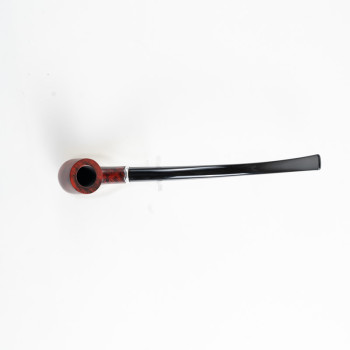 PIPA TALAMONA LISCIA DOPPIO BOCCHINO rif. 544 CHURCHWARDEN BENT BILLIARD